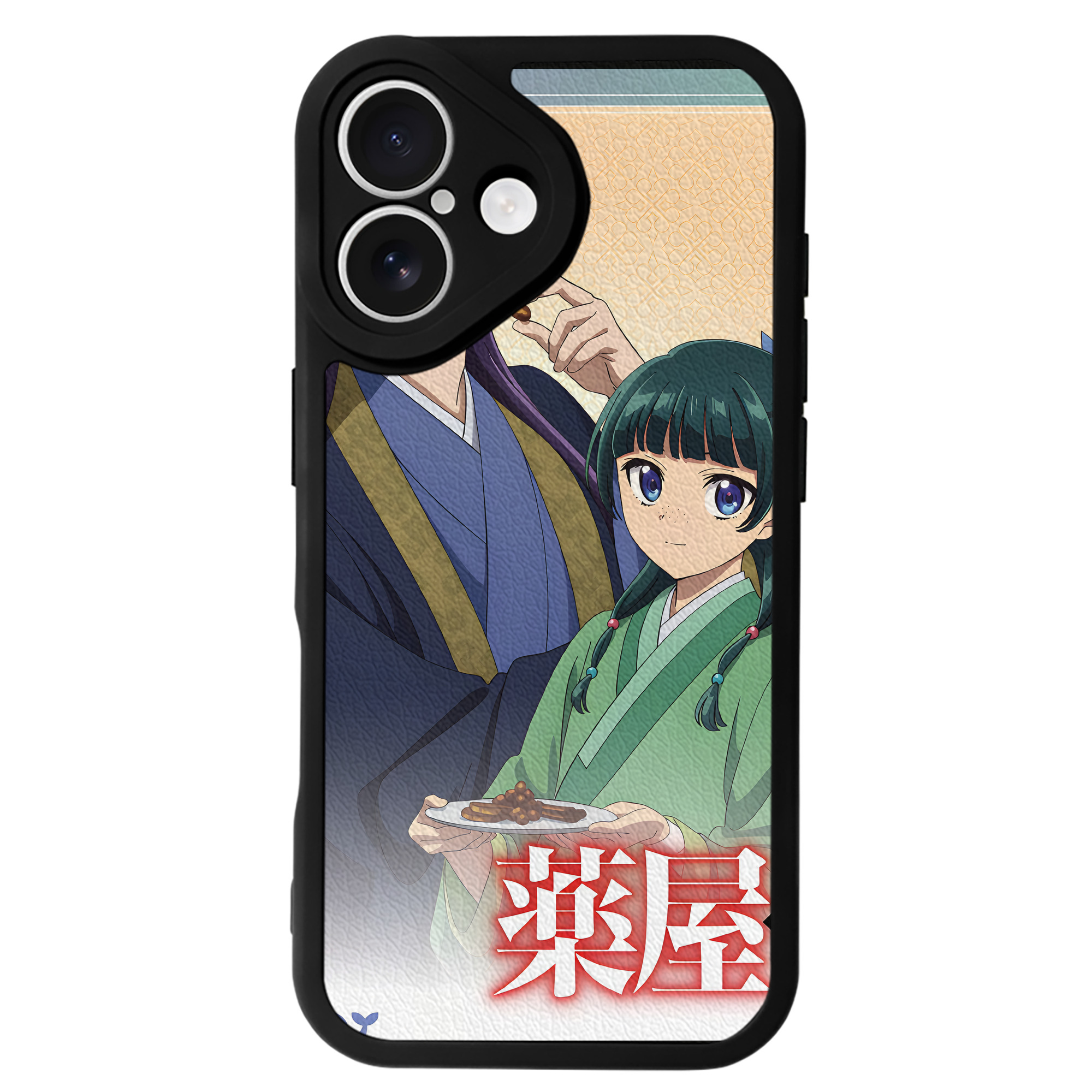 （画像用） 薬屋のひとりごと The Apothecary Diaries 【iPhone 16シリーズ対応】シリコンスマホケース（レザー調） 材質：シリコン